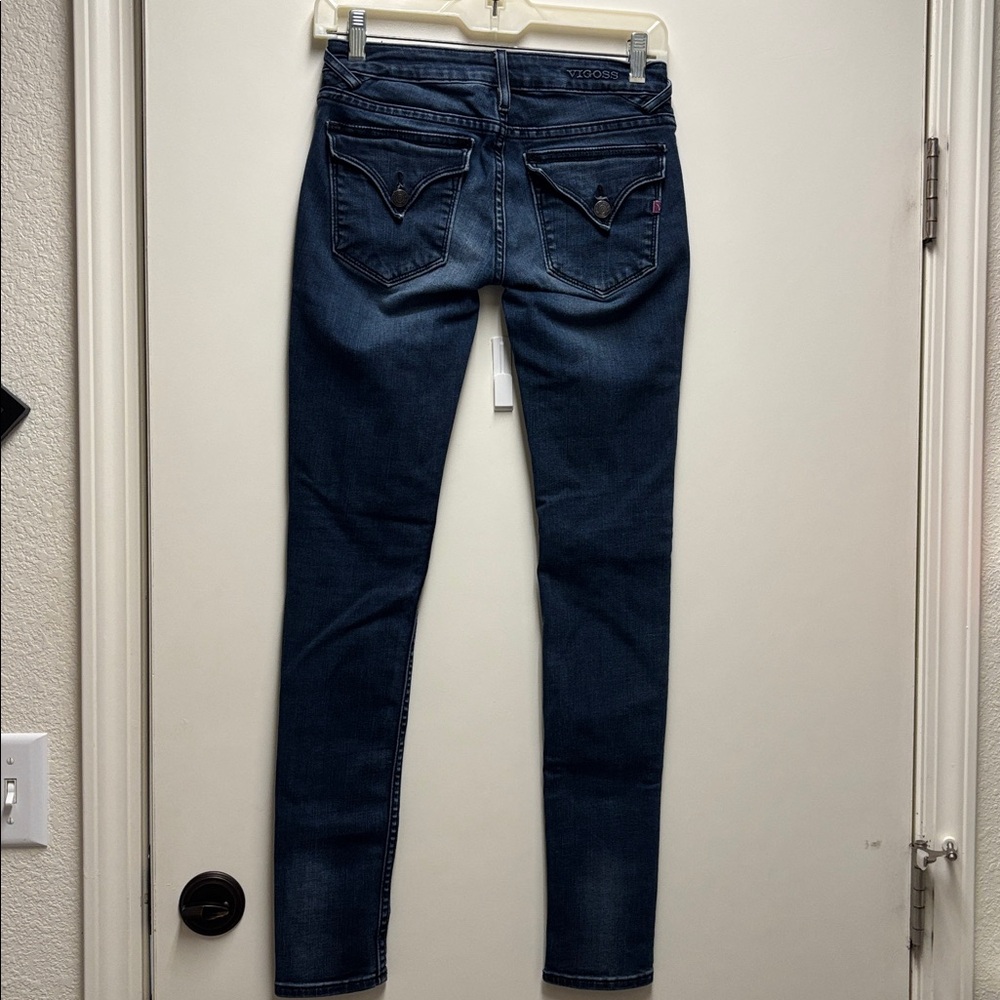 Vigoss Women's Dark Blue Skinny Jeans - Picture 2 of 7